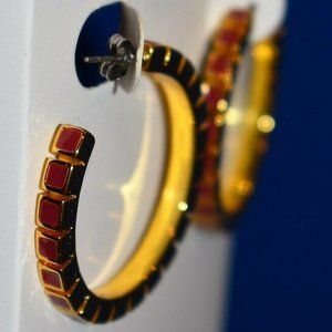 Summer & Rose Olivia Enamel Hoops
